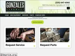 Sites similar to gonzaleshardware.com