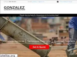 Sites similar to gonzalezconcretesantafe.com