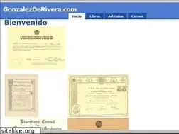 Sites similar to gonzalezderivera.com