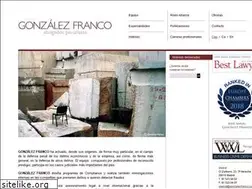 Sites similar to gonzalezfranco.com