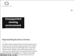 Sites similar to gonzalezlawmiami.com