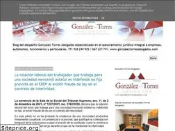 Sites similar to gonzaleztorresabogados.blogspot.com