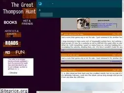Sites similar to gonzo.org