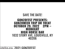 Sites similar to gonzofestlouisville.com