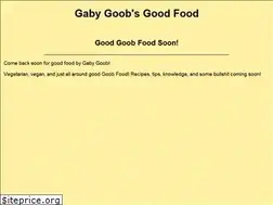 Sites similar to goobfood.com