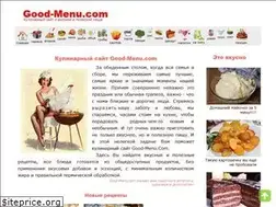 Sites similar to good-menu.com