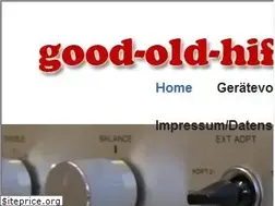 Sites similar to good-old-hifi.de
