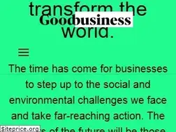 Sites similar to good.business