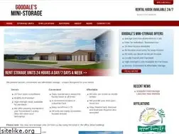 Sites similar to goodalesministorage.com