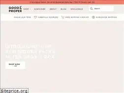 Sites similar to goodandpropertea.com