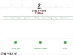 Sites similar to goodandtwistedyoga.com