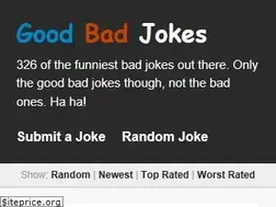 Sites similar to goodbadjokes.com