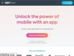 Sites similar to goodbarber.app