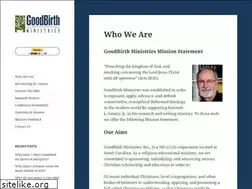 Sites similar to goodbirthministries.com