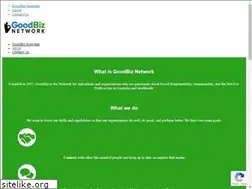 Sites similar to goodbiznetwork.org.au