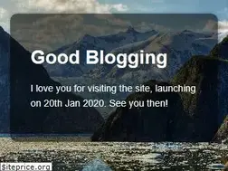 Sites similar to goodblogging.com
