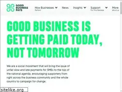 Sites similar to goodbusinesspays.com