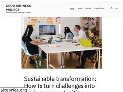 Sites similar to goodbusinessproject.com