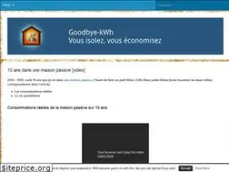 Sites similar to goodbye-kwh.com