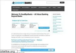 Sites similar to goodbyebanks.com