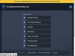 Sites similar to goodbyebluethursday.com