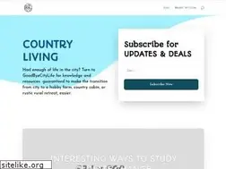 Sites similar to goodbyecitylife.com