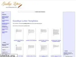 Sites similar to goodbyeletters.net