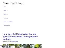 Sites similar to goodbyeloans.com