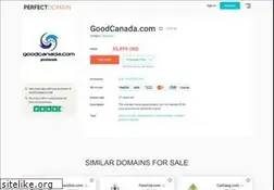 Sites similar to goodcanada.com
