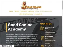 Sites similar to goodcanineacademy.org
