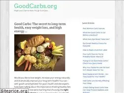 Sites similar to goodcarbs.org