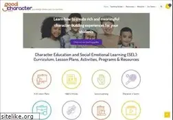 Sites similar to goodcharacter.com