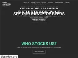 Sites similar to goodchemistrybrewing.co.uk