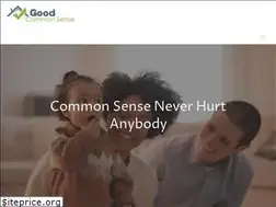 Sites similar to goodcommonsense.net