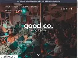 Sites similar to goodcompanyproductions.ca