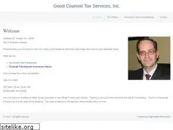 Sites similar to goodcounseltax.com