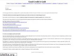 Sites similar to goodcreditisgold.com