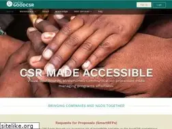 Sites similar to goodcsr.in