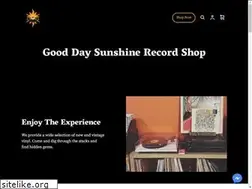 Sites similar to gooddaysunshinerecordshop.com