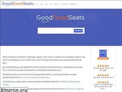 Sites similar to gooddeedseats.com