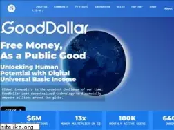 Sites similar to gooddollar.org