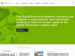 Sites similar to goodelectronics.org