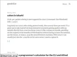 Sites similar to goodell.io