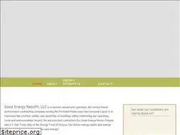 Sites similar to goodenergyretrofit.com