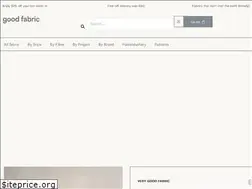 Sites similar to goodfabric.co.uk