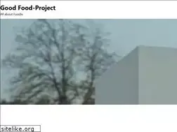 Sites similar to goodfood-project.org