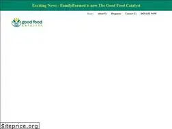 Sites similar to goodfoodcatalyst.org