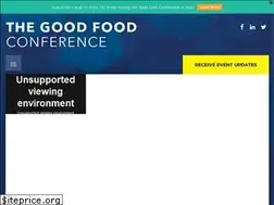 Sites similar to goodfoodconference.com