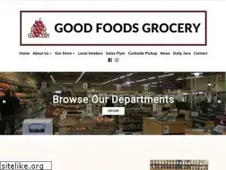 Sites similar to goodfoodsgrocery.com