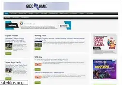 Sites similar to goodforthegame.co.za